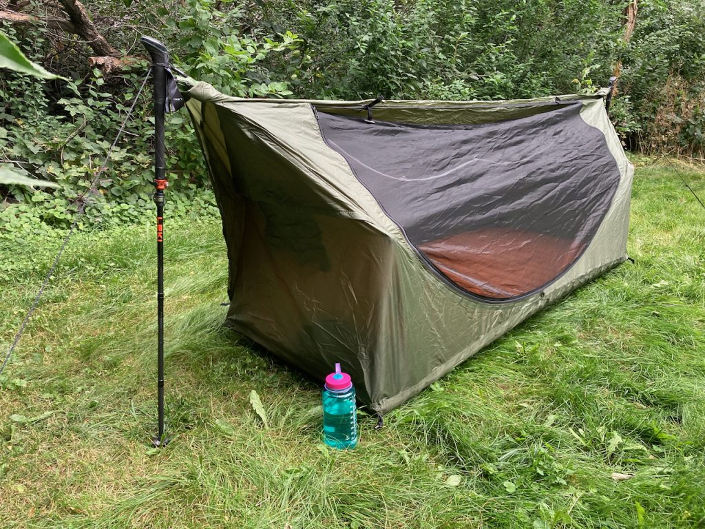 Haven XL set up on the ground